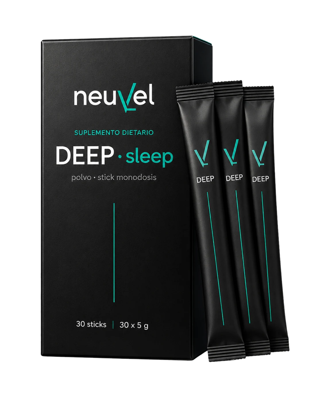 Caja DEEP · sleep de Neuvel con sticks monodosis