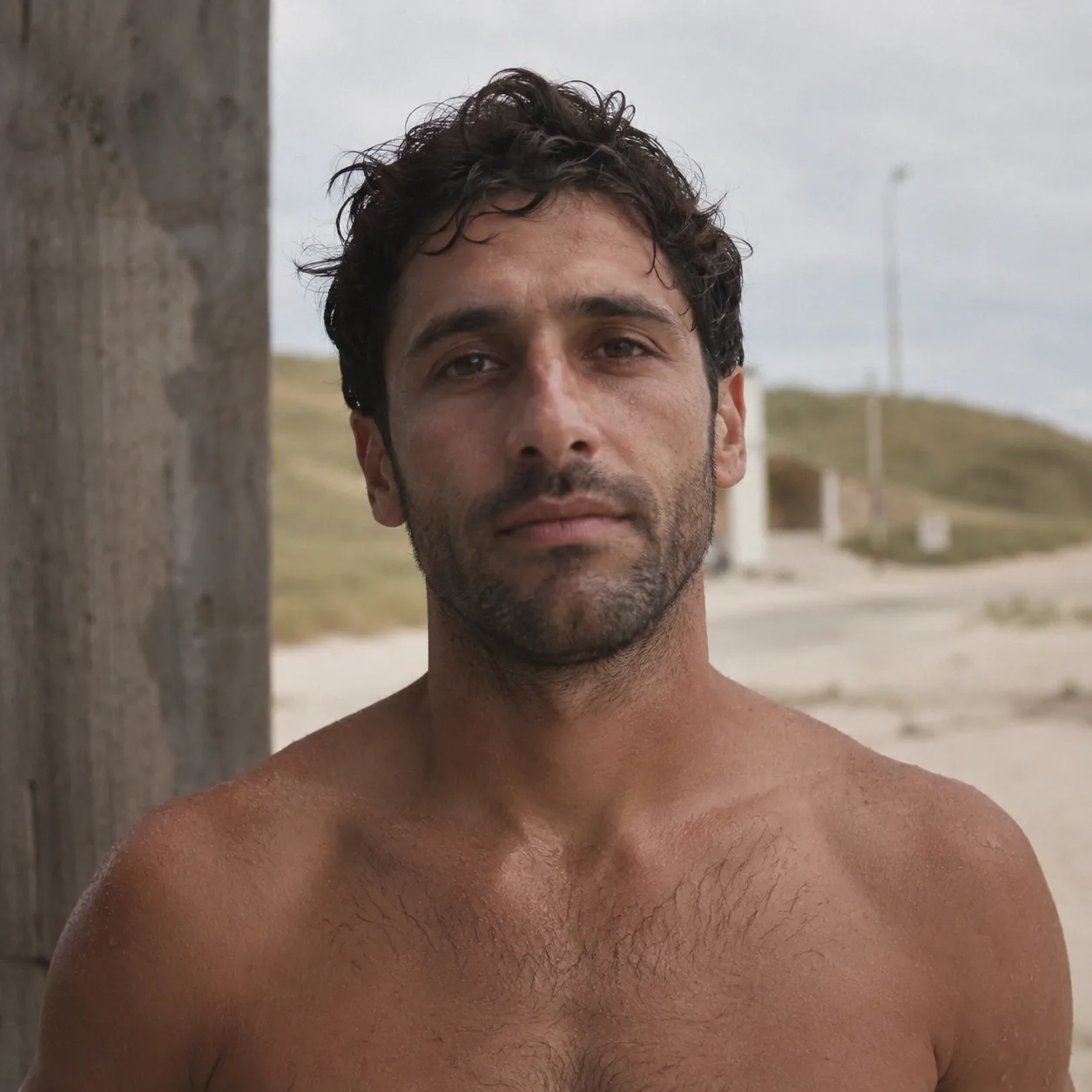 Retrato de Hombre deportista